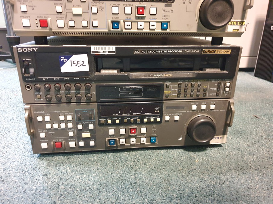 Sony DNW-A500P digital video cassette recorder, s/...