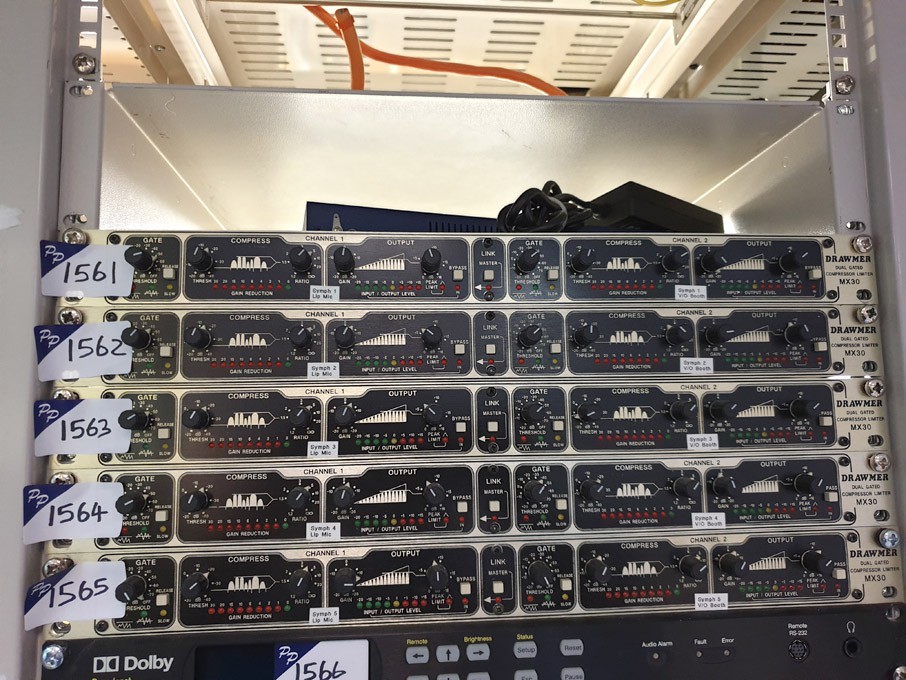 Drawmer MX-30 dual gated compressor limiter