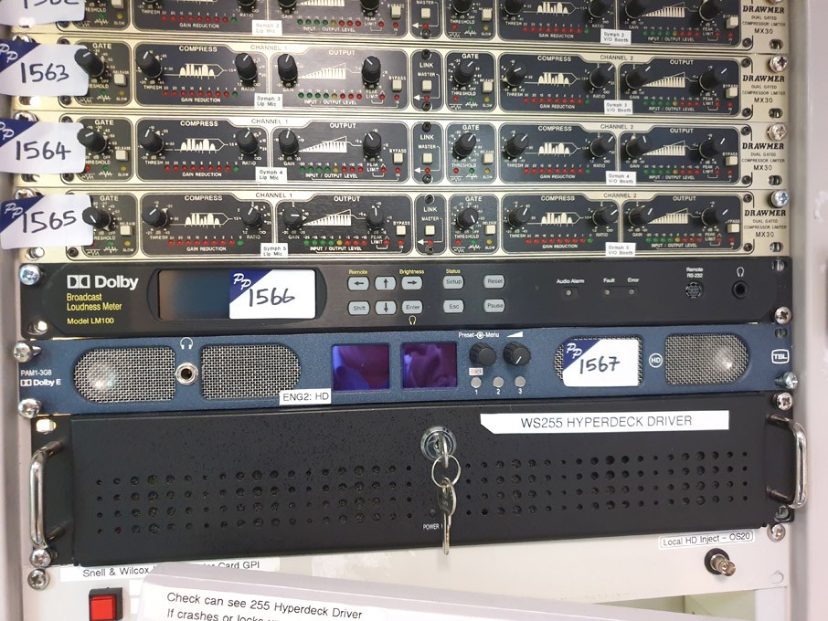 Dolby LM100 broadcast loudness meter