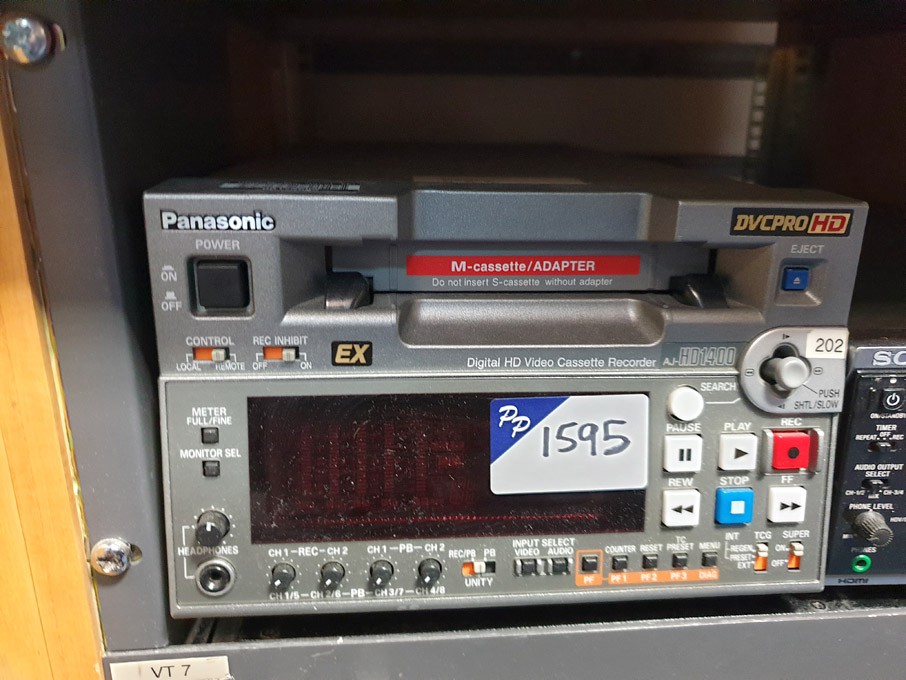 Panasonic AJ-HD1400 digital HD video cassette reco...