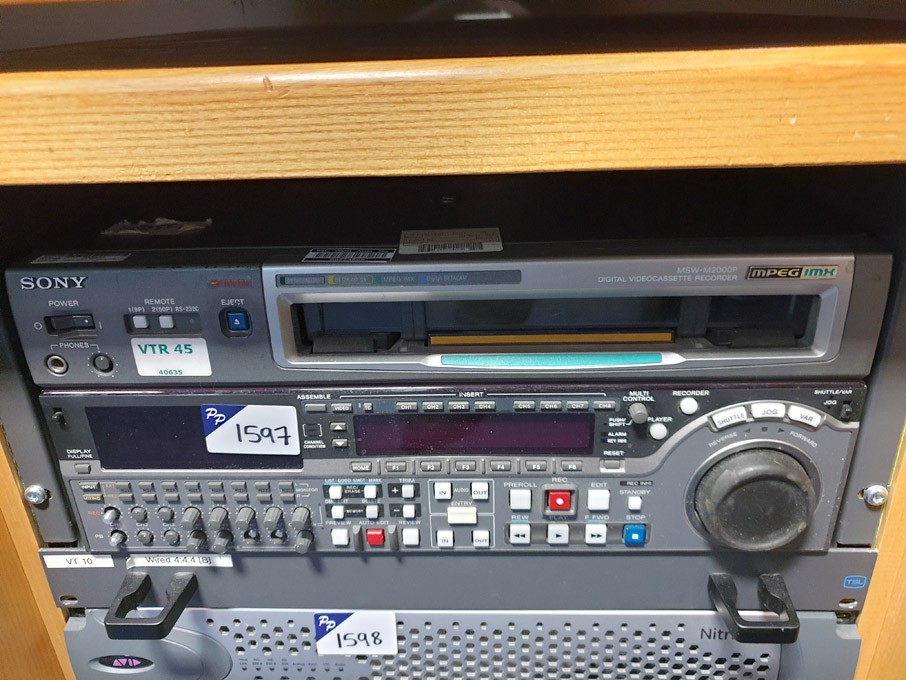 Sony MSW-M200O digital video cassette recorder
