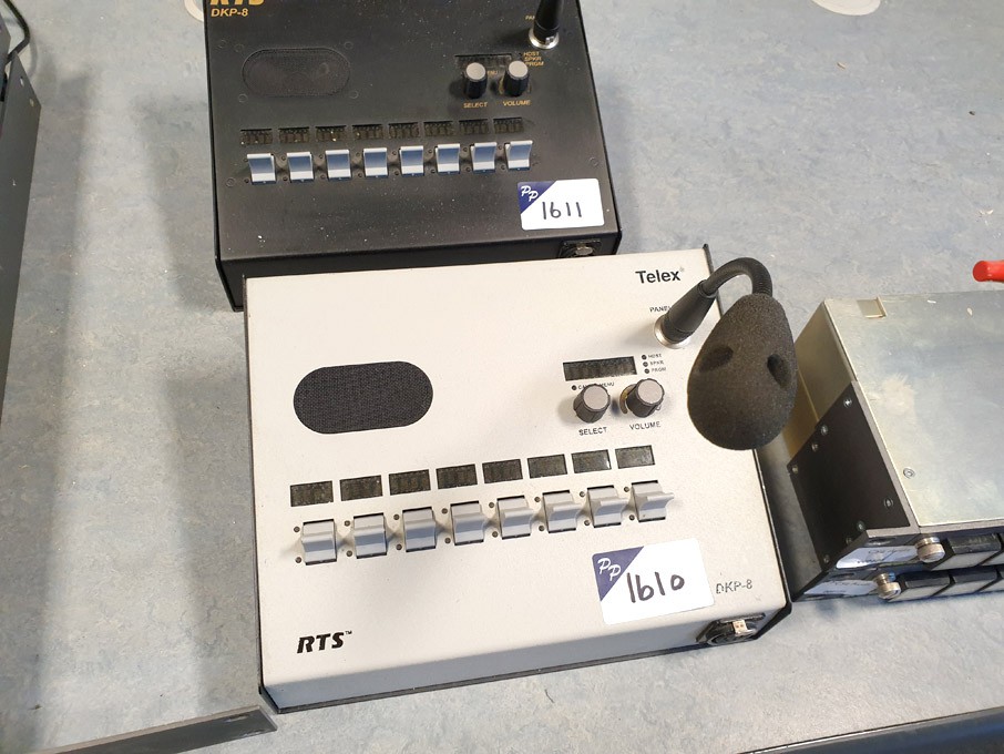 Telex RTS DKP-8 intercom key panel