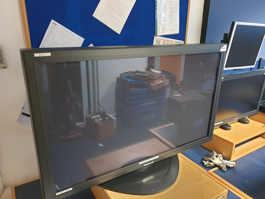 Panasonic TH42PH11EK LCD monitor on stand