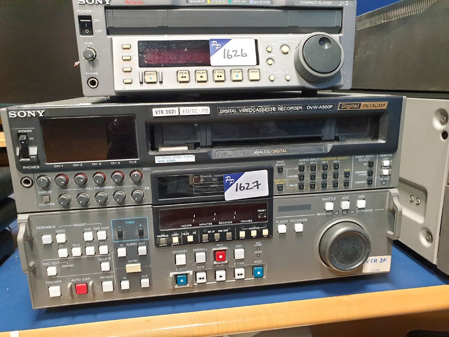 Sony DVW-A500P digital video cassette recorder, s/...