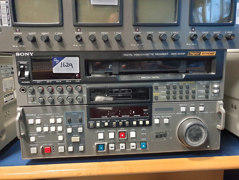 Sony DVW-A500P digital video cassette recorder, s/...