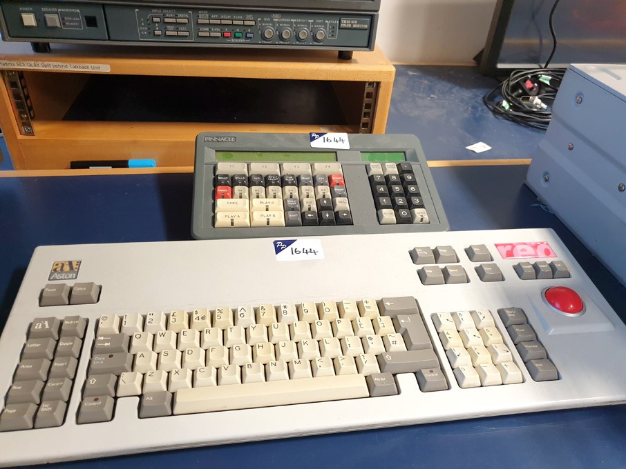 Aston red keyboard, Pinnacle 154000 keypad