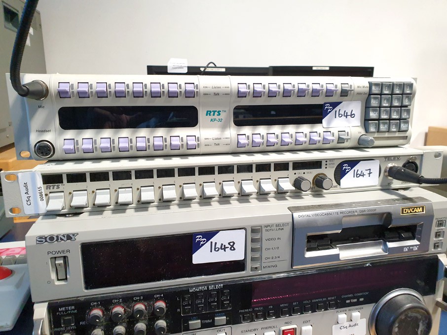 Telex RTS KP-12A intercom key panel