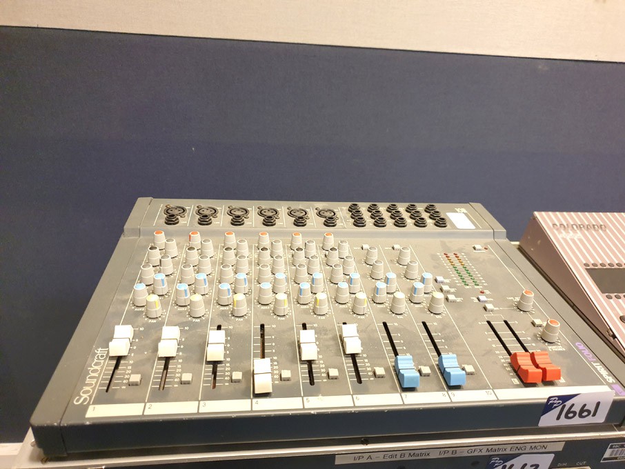 Soundcraft Spirit Folio 10 mixer (no power adapter...