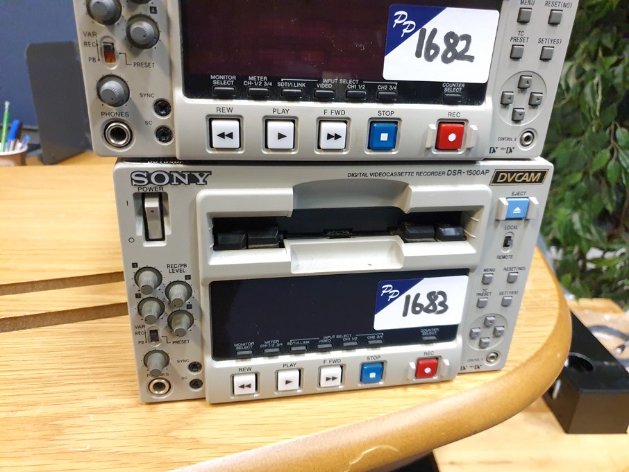 Sony DSR-1500AP digital video cassette recorder