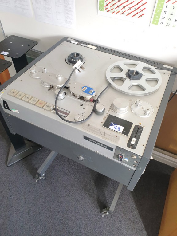 Studer A80RC MKII reel to reel tape machine