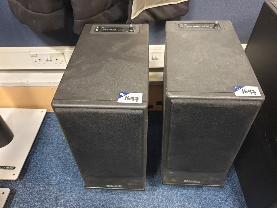 2x PMC TB2S-AII active loud speakers