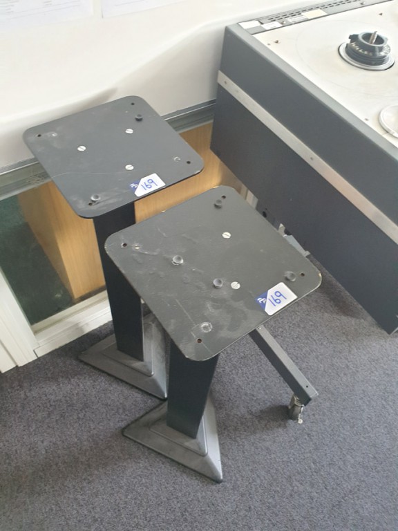 2x Genelec floor speaker stands