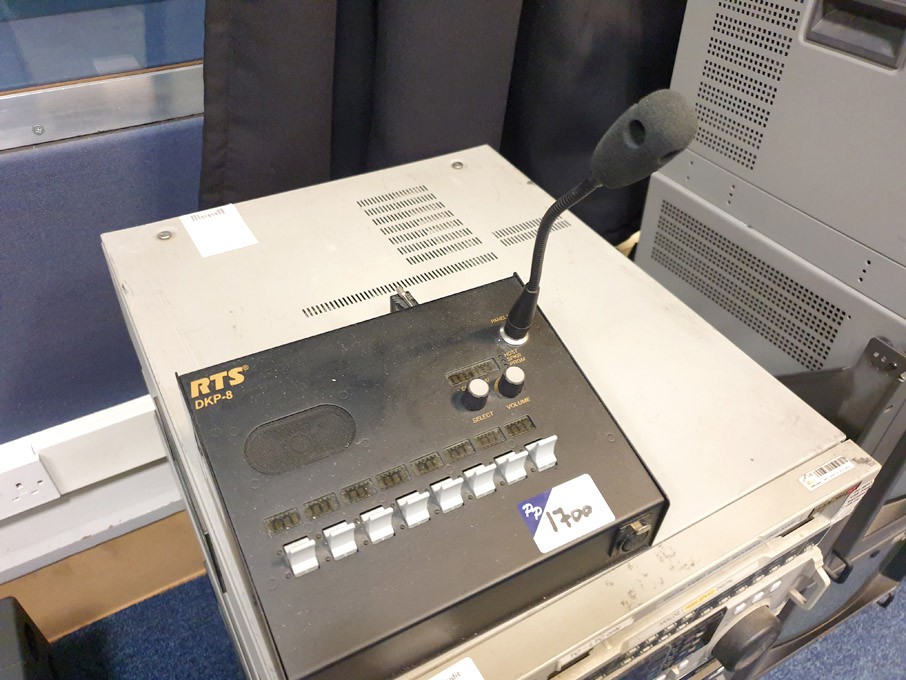 Telex RTS DKP-8 MCP intercom keypad