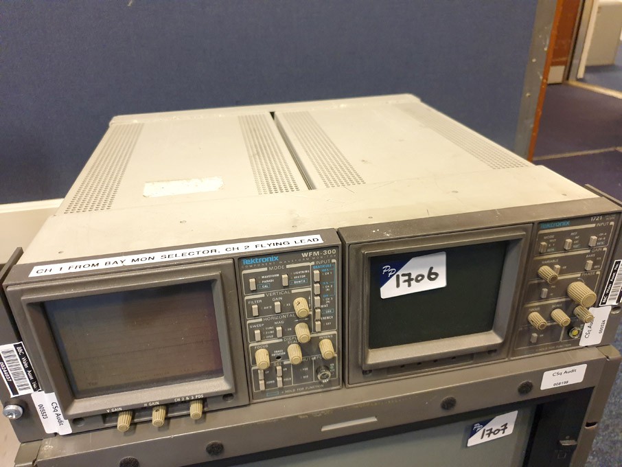 Tektronix WFM-300 component waveform monitor, Tekt...