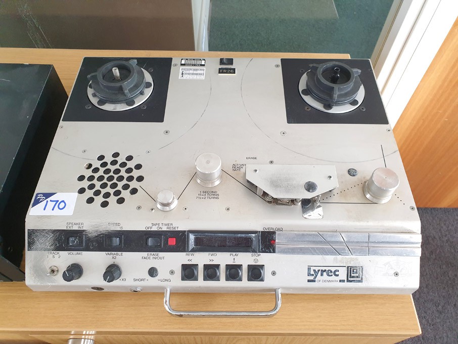 Lyrec RB-02 reel to reel professional tape player