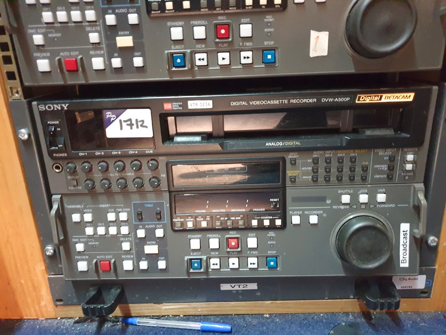 Sony DVW-A500P digital video cassette recorder
