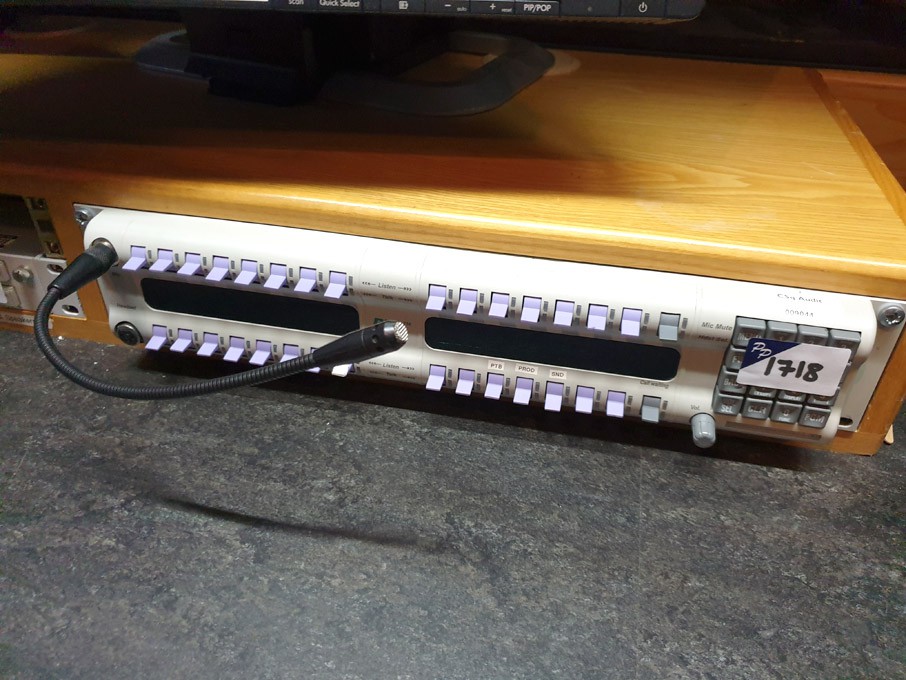 2x Telex RTS KP-32 intercom key panels