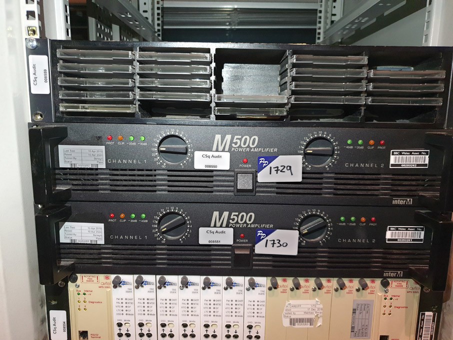 Inter M500 power amp