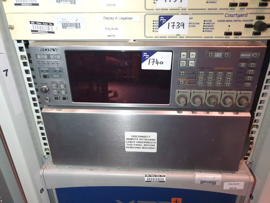 Sony MAV-555 digital disk recorder