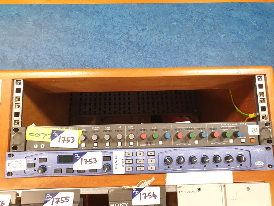 Sony BVR-D11 control unit, Crystal Vision CoCo con...