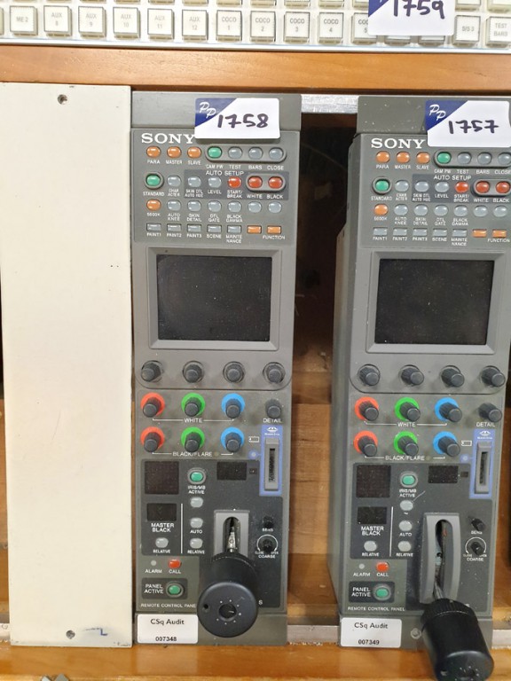Sony RCP-750 remote control panel