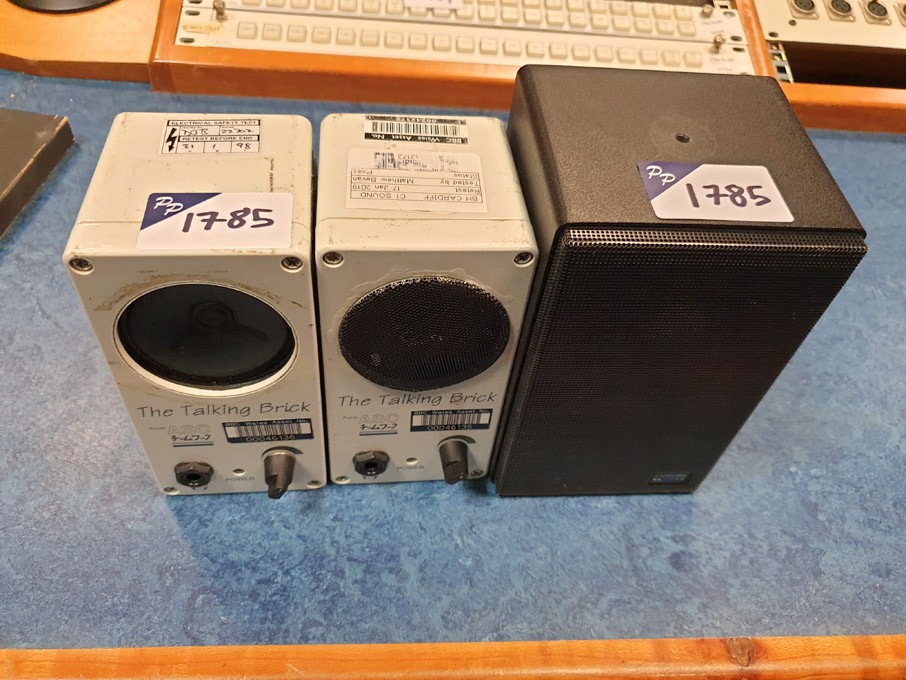 Canford BA-100 monitor speaker, 2x ASC talking bri...