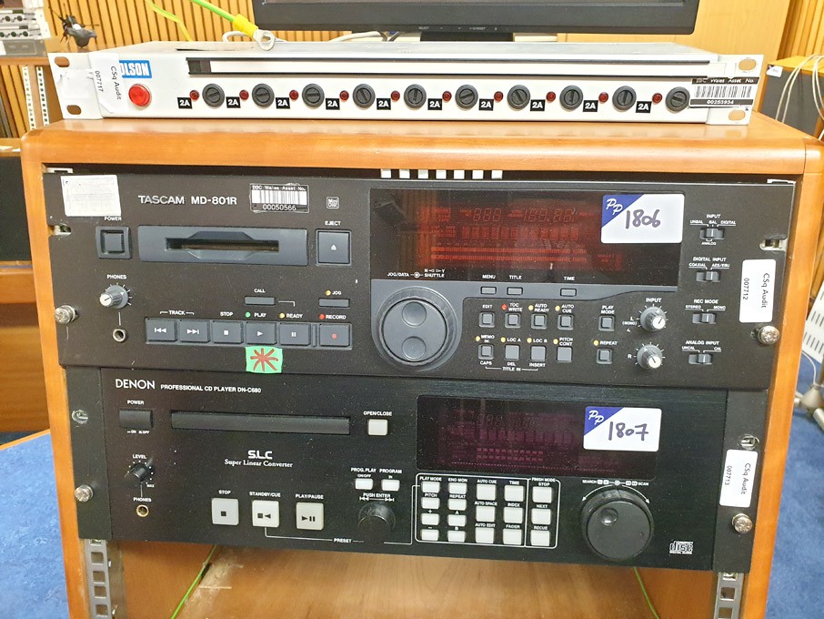 Tascam MD-801R mini disc recorder