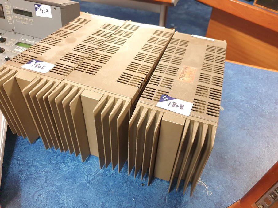 2x Quad 50D AM8/11 power amps