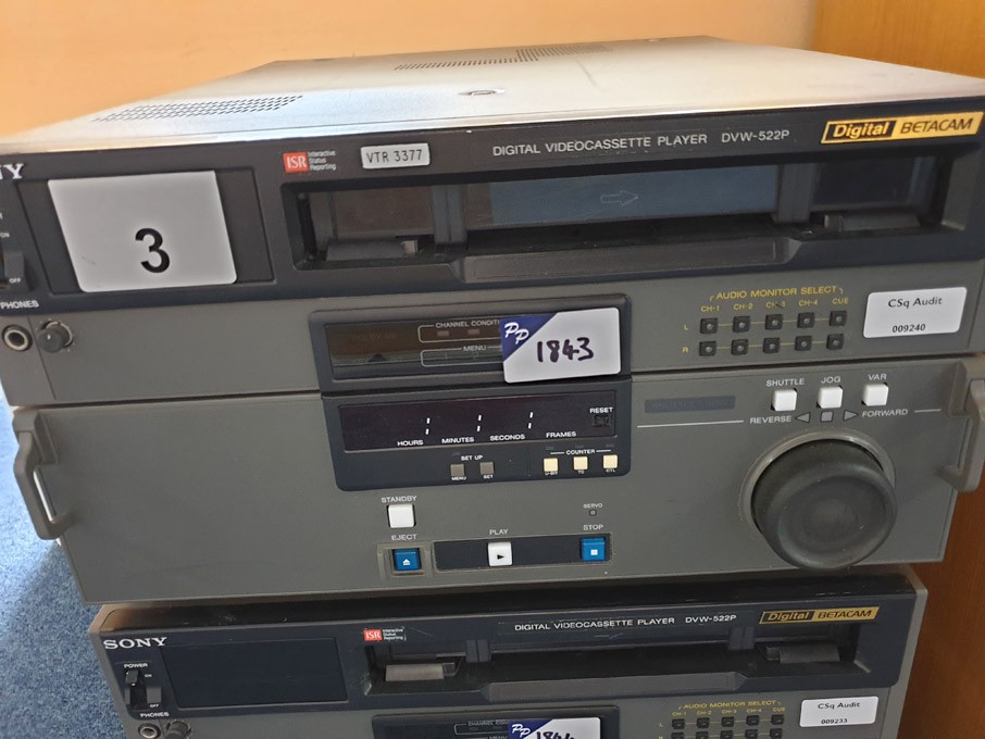 Sony DVW-522P digital video cassette player