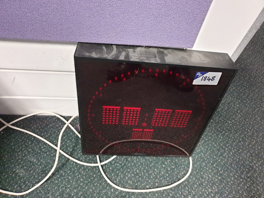 Wharton digital studio clock