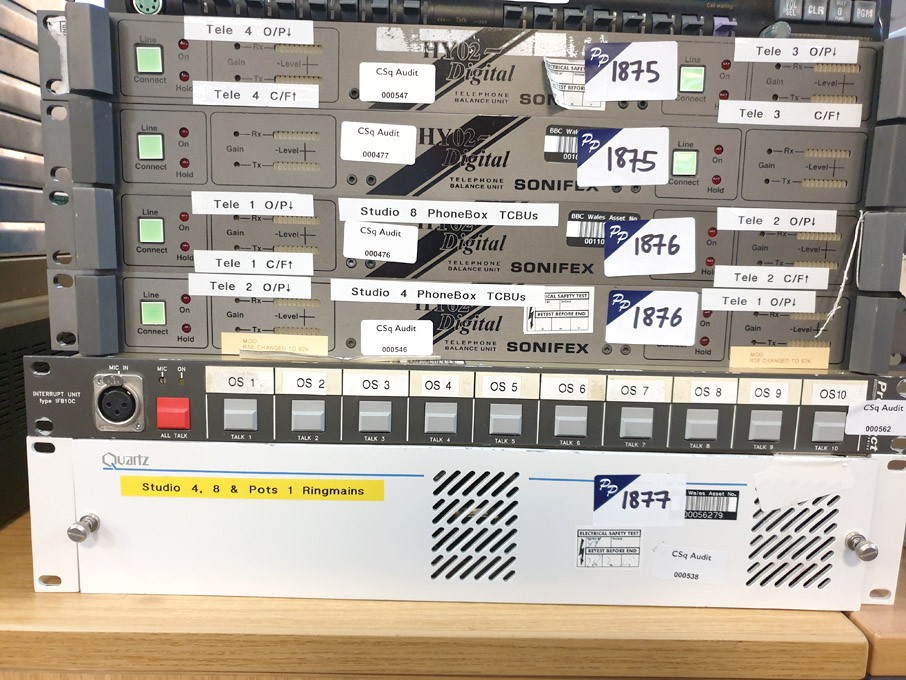 2x Soniflex HY-02 digital telephone balance units