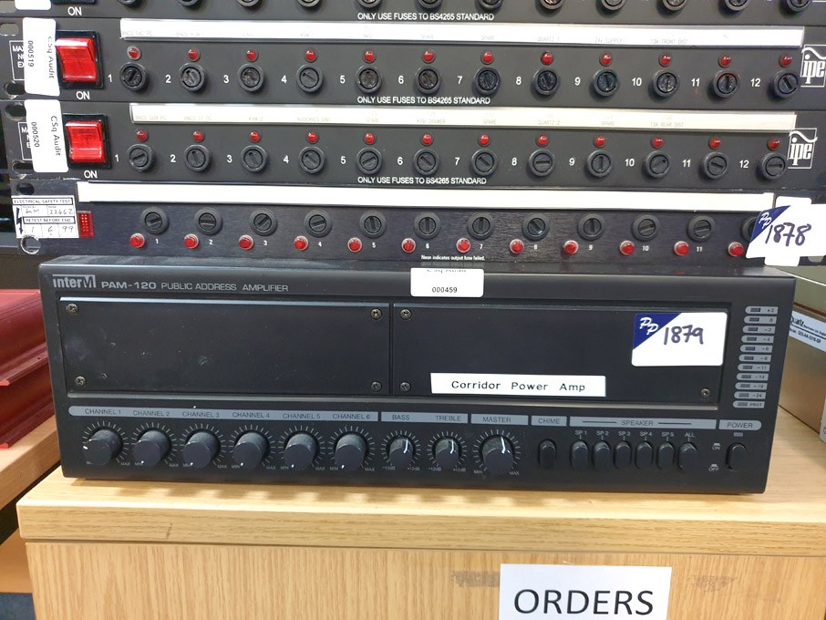 Inter M Pam 120 public address amp
