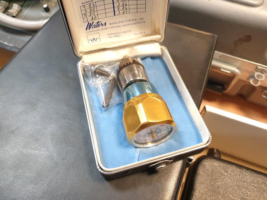 Waters torque watch in case