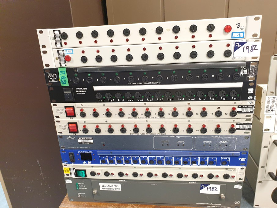 7x 10/12/14 way MDU's, Alice Pro interface unit, T...