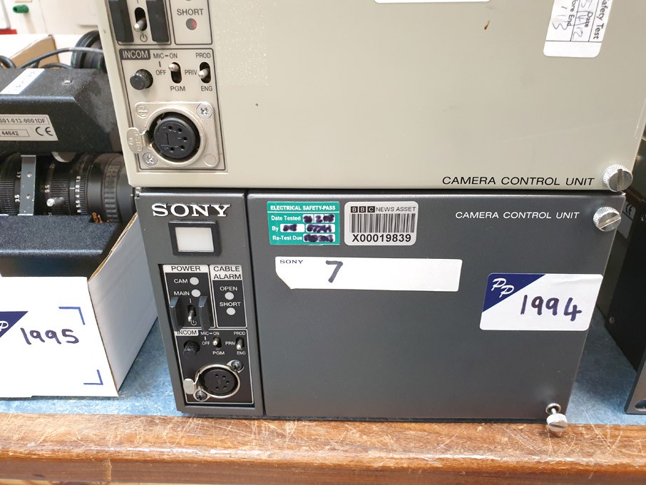 Sony CCU590P camera control unit