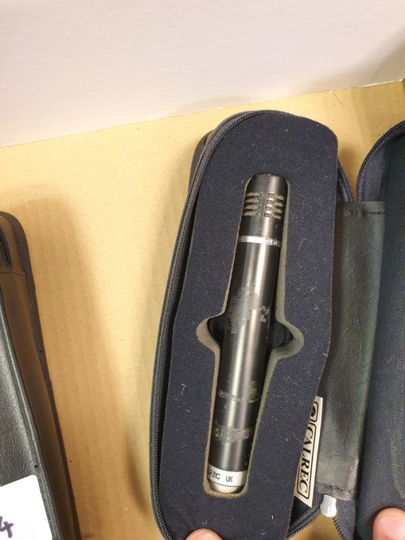 Calrec CC50 microphone in case