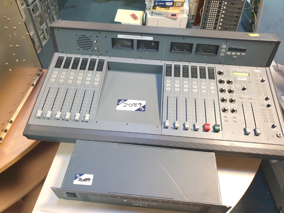 Soundcraft RM1D digital mixing desk with DPS-1 pow...