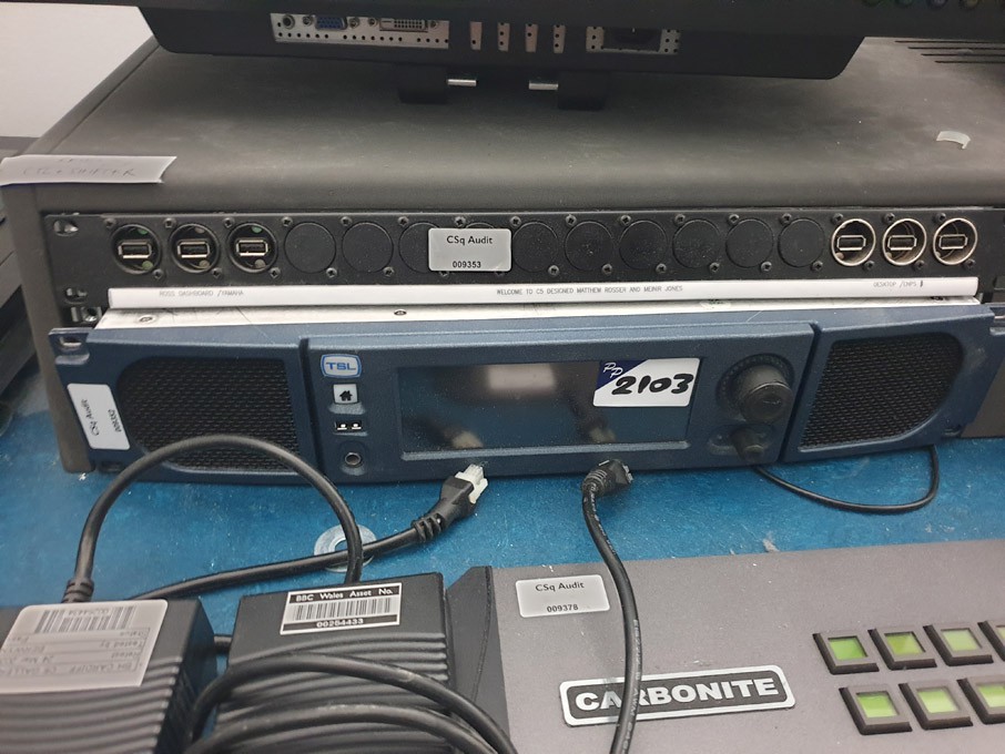 TSL AVM-T-Mix 48 channel audio mixer / monitor