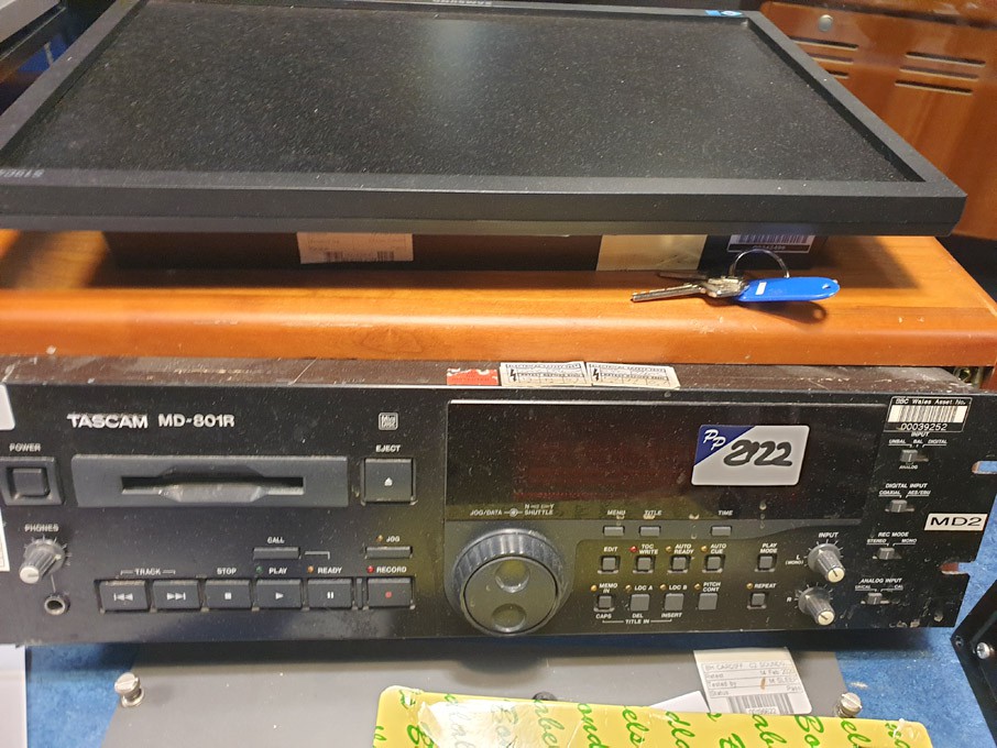 Tascam MD-801R MD recorder