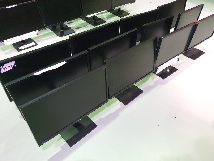 12x Samsung S24E450 LCD digital monitors