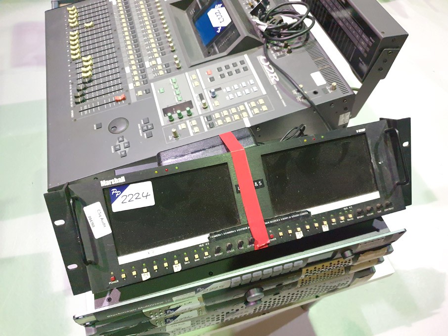 Marshal V-R720P twin LCD display