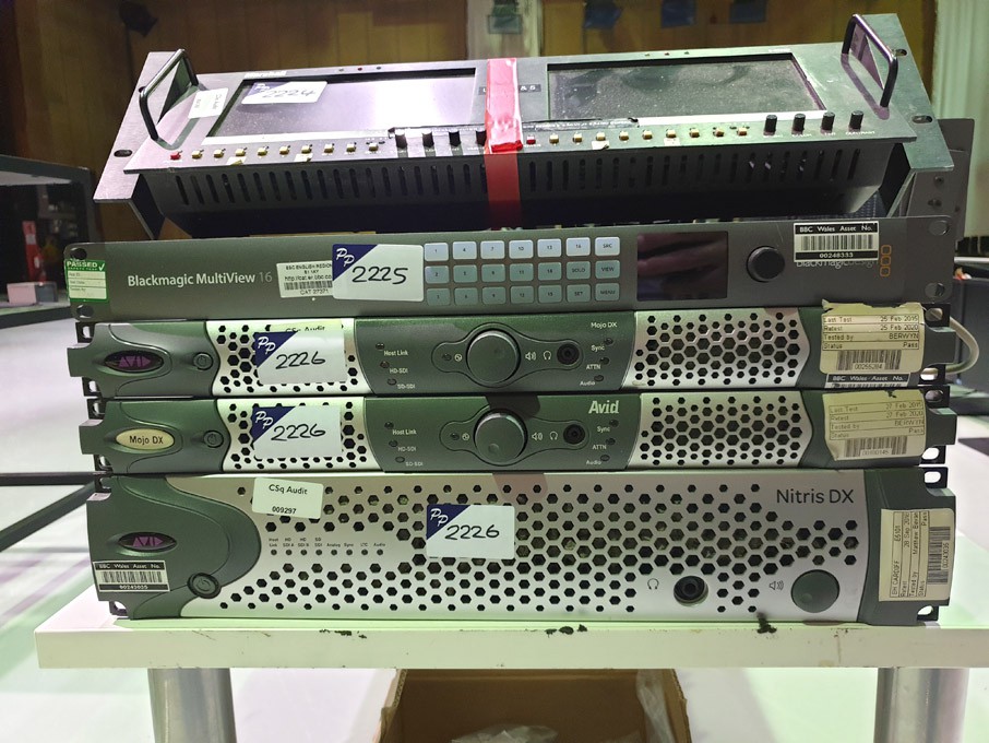 2x Avid 7020 Mojo DX digital video interface, Avid...