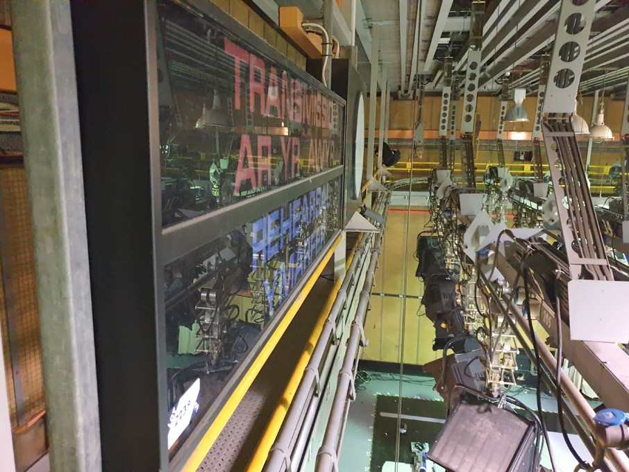 'Transmission / Rehearsal' C1 Studio illuminated s...