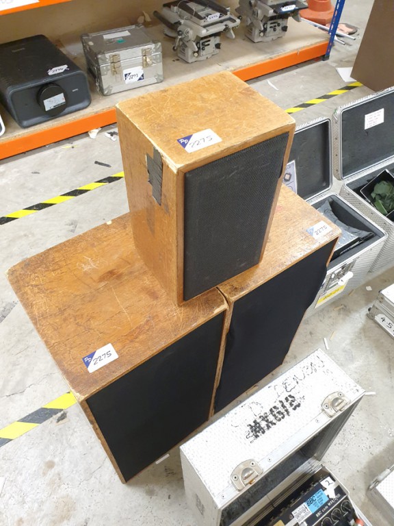 2x Spendar BC1 speakers, Rogers loudspeaker