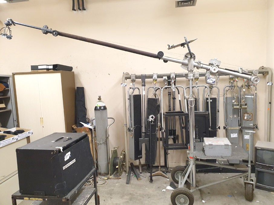 JL Fisher 2 mobile boom mic with weights etc