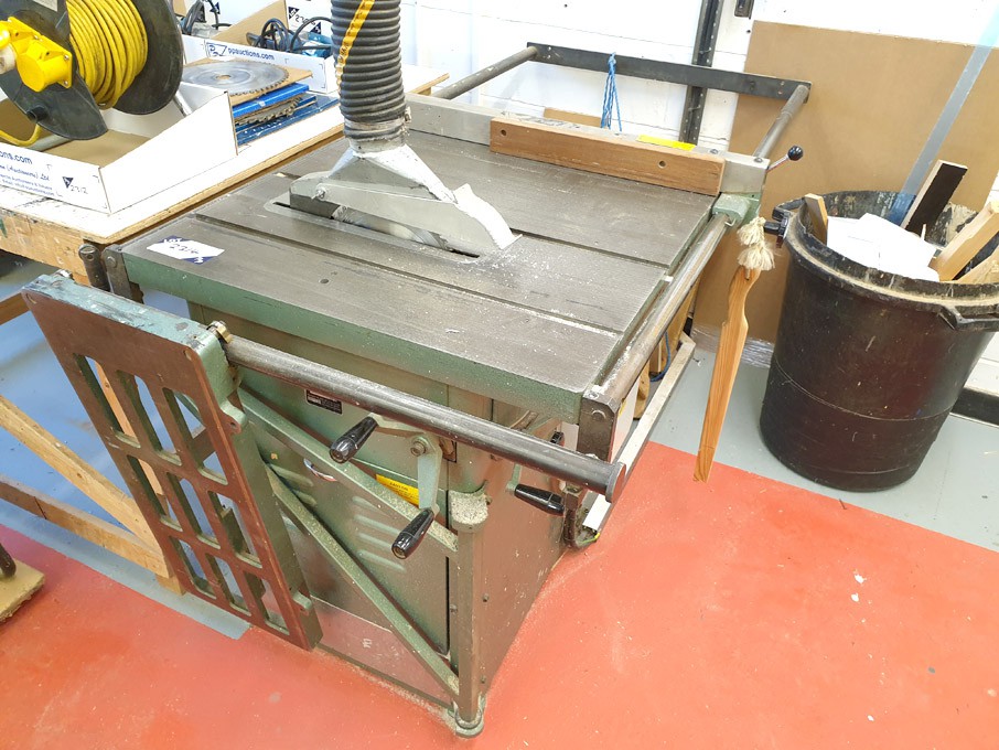 Startrite table saw, 28x30” table, 3 phase with du...