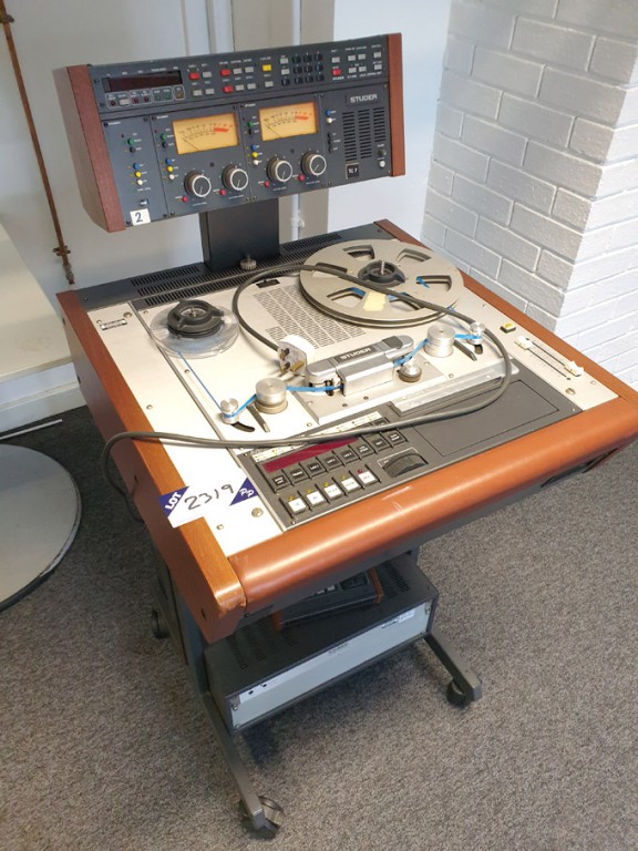 Studer A812 reel to reel recorder / reproducer wit...