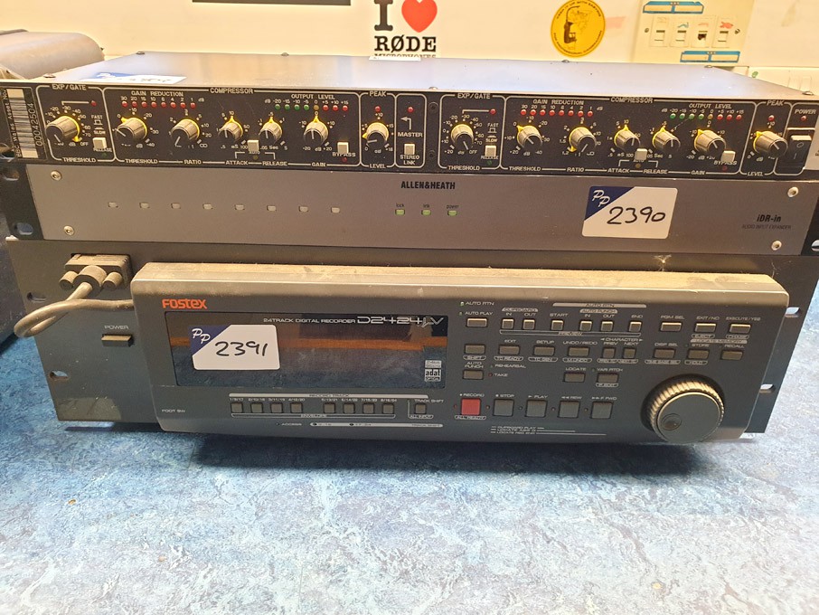 Fostex D242LV 24 track digital recorder
