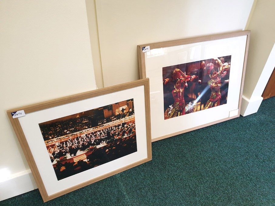 2x 'BBC Welsh Symphony Orchestra' colour framed ph...