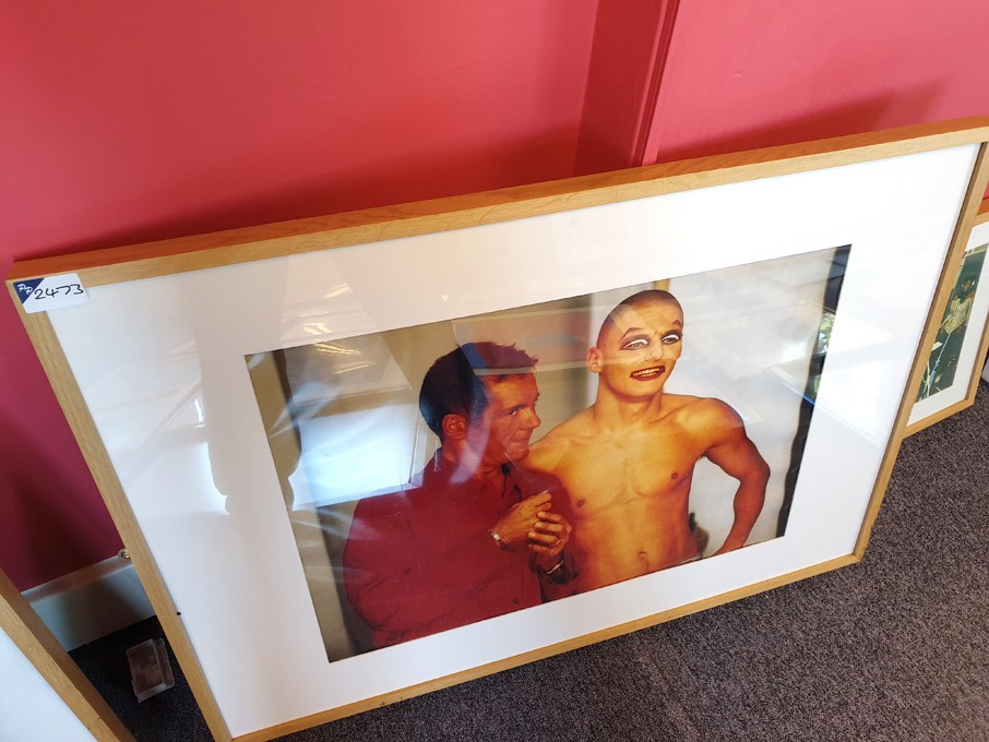 Dale Winton' colour photograph in frame, 1030x730m...